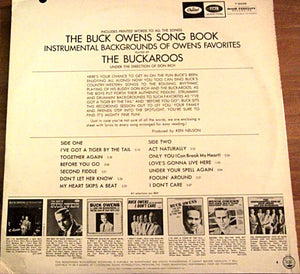 The Buckaroos : The Buck Owens Song Book (LP, Album, Mono, Scr)