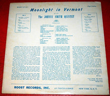 Laden Sie das Bild in den Galerie-Viewer, Johnny Smith Quintet Featuring Stan Getz : Moonlight In Vermont (LP, Album, Comp, Mono)
