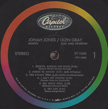 Load image into Gallery viewer, Jonah Jones And The Quartet* / Glen Gray And The Casa Loma Orchestra* : Jonah Jones Quartet / Glen Gray Casa Loma Orchestra (LP, Album)
