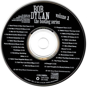 Bob Dylan : The Bootleg Series Volumes 1 - 3 [Rare & Unreleased] 1961-1991 (3xCD, Album + Box)