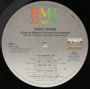 Various : First Born (Original Motion Picture Soundtrack) (LP, Comp)