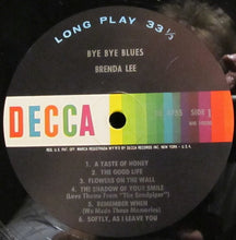 Laden Sie das Bild in den Galerie-Viewer, Brenda Lee : Bye Bye Blues (LP, Album, Mono, Pin)
