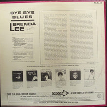 Load image into Gallery viewer, Brenda Lee : Bye Bye Blues (LP, Album, Mono, Pin)
