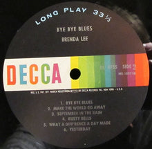 Charger l&#39;image dans la galerie, Brenda Lee : Bye Bye Blues (LP, Album, Mono, Pin)
