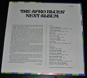 The Afro Blues Quintet Featuring Rene Bloch : The Afro Blues' Next Album (LP, Album)