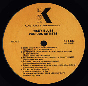 Various : Risky Blues (LP, Comp, RE)