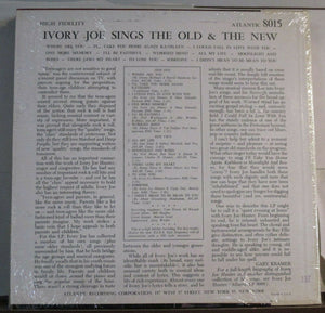 Ivory Joe Hunter : Ivory Joe Sings The Old And The New (LP, Album, Mono)