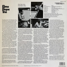 Laden Sie das Bild in den Galerie-Viewer, Elmo Hope Trio : With Jimmy Bond &amp; Frank Butler (LP, Album, RE, RM)

