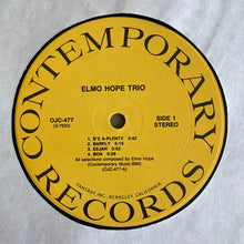 Laden Sie das Bild in den Galerie-Viewer, Elmo Hope Trio : With Jimmy Bond &amp; Frank Butler (LP, Album, RE, RM)
