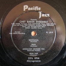 Load image into Gallery viewer, Chet Baker Ensemble : Chet Baker Ensemble (10&quot;, Album, Mono)
