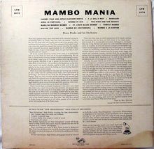 Load image into Gallery viewer, Perez Prado And His Orchestra : Mambo Mania (LP, Album, Mono)
