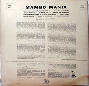 Perez Prado And His Orchestra : Mambo Mania (LP, Album, Mono)