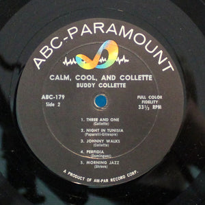 Buddy Collette : Calm, Cool & Collette (LP, Album, Mono)