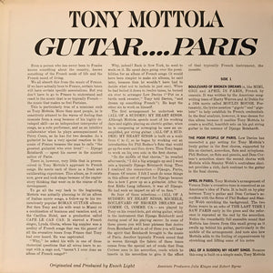 Tony Mottola : Guitar....Paris (LP, Album)