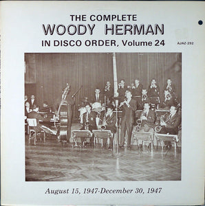 Woody Herman : The Complete Woody Herman In Disco Order, Volume 24 (LP, Comp)