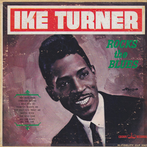 Ike Turner : Rocks The Blues (LP, Album, Mono)