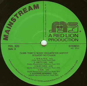 Clark Terry - Bobby Brookmeyer Quintet* : Straight No Chaser (LP, Album, RE)