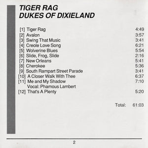 Dukes Of Dixieland : Tiger Rag (CD, Album)