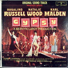 Load image into Gallery viewer, Rosalind Russell, Natalie Wood, Karl Malden : Gypsy (Original Sound Track) (LP, Album, Mono)
