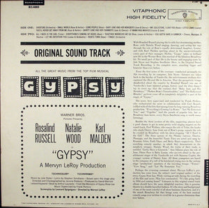Rosalind Russell, Natalie Wood, Karl Malden : Gypsy (Original Sound Track) (LP, Album, Mono)
