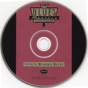 Various : Blues Masters, Volume 12: Memphis Blues (CD, Comp, RM)