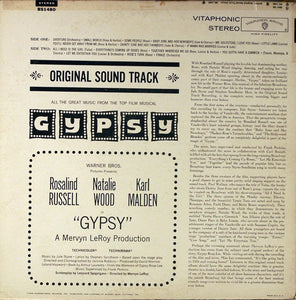 Rosalind Russell, Natalie Wood, Karl Malden : Gypsy (Original Sound Track) (LP, Album)