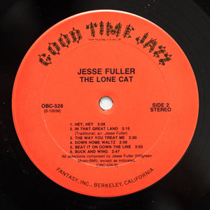 Jesse Fuller : The Lone Cat (LP, Album, RE, RM)