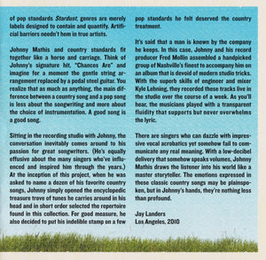 Johnny Mathis : Let It Be Me - Mathis In Nashville (CD, Album)