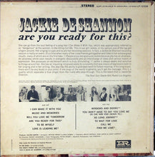Load image into Gallery viewer, Jackie DeShannon : Are You Ready For This? (LP, Album)
