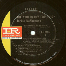 Laden Sie das Bild in den Galerie-Viewer, Jackie DeShannon : Are You Ready For This? (LP, Album)
