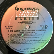 Laden Sie das Bild in den Galerie-Viewer, Duke Ellington : Plays Duke Ellington (LP, Comp, Mono)
