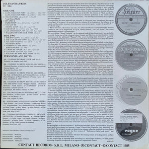 Coleman Hawkins : Hawk Variation Vol. 1 (LP, Comp)