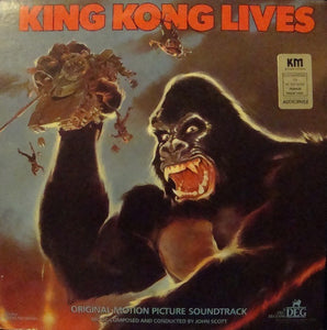 John Scott / Graunke Symphony Orchestra* : King Kong Lives (Original Motion Picture Soundtrack) (LP, Album)