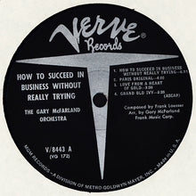Load image into Gallery viewer, The Gary McFarland Orchestra : The Jazz Version Of &quot;How To Succeed In Business Without Really Trying&quot; (LP, Album, Mono)
