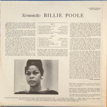 Charger l&#39;image dans la galerie, Billie Poole : Sermonette (LP, Mono)
