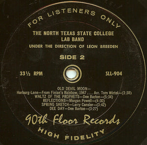 North Texas Lab Band* : North Texas Lab Band (LP, Album)