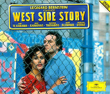 Laden Sie das Bild in den Galerie-Viewer, Kiri Te Kanawa • José Carreras • Tatiana Troyanos • Kurt Ollmann • Marilyn Horne • Leonard Bernstein : West Side Story (2xCD, Album, RE)
