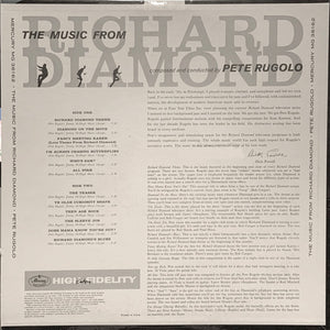 Pete Rugolo : The Music From Richard Diamond (LP, Mono)