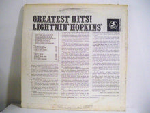 Laden Sie das Bild in den Galerie-Viewer, Lightnin&#39; Hopkins : Greatest Hits! (LP, Comp, RP)
