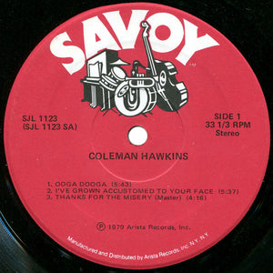 Coleman Hawkins : Meets The Big Sax Section (LP, RE)