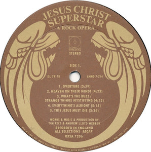 Andrew Lloyd Webber And Tim Rice : Jesus Christ Superstar (2xLP, Album)