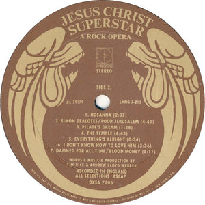 Andrew Lloyd Webber And Tim Rice : Jesus Christ Superstar (2xLP, Album, RP)