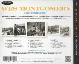 Wes Montgomery : Echoes Of Indiana Avenue (CD, Album, Comp, Dig)