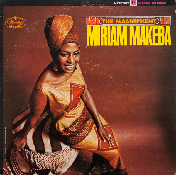 Miriam Makeba : The Magnificent Miriam Makeba (LP, Album)