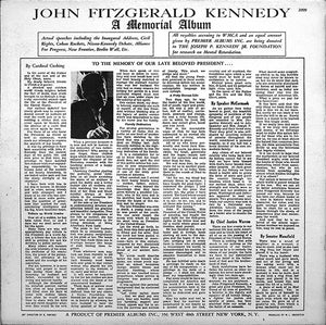 John Fitzgerald Kennedy* : A Memorial Album (LP, Album)