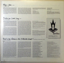 Load image into Gallery viewer, Teresa Stratas : The Unknown Kurt Weill (LP, Album)

