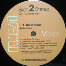 Charger l&#39;image dans la galerie, Jack Jones : L. A. Break Down (LP)
