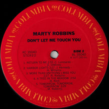 Laden Sie das Bild in den Galerie-Viewer, Marty Robbins : Don&#39;t Let Me Touch You (LP)
