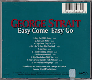 George Strait : Easy Come Easy Go (CD, Album)