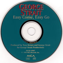 Load image into Gallery viewer, George Strait : Easy Come Easy Go (CD, Album)
